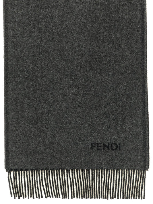 Fendi Multicolor Cashmere Scarf