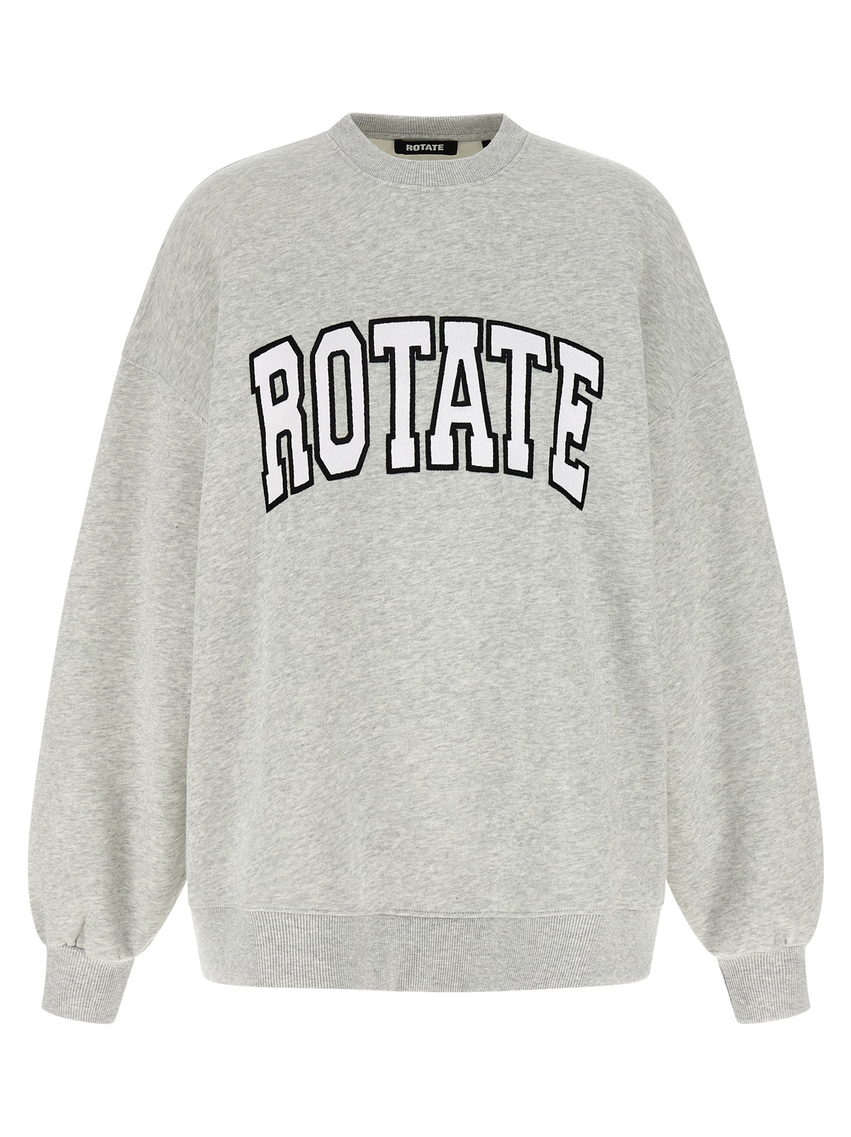 ROTATE BIRGER CHRISTENSEN Gray Cotton Sweatshirt