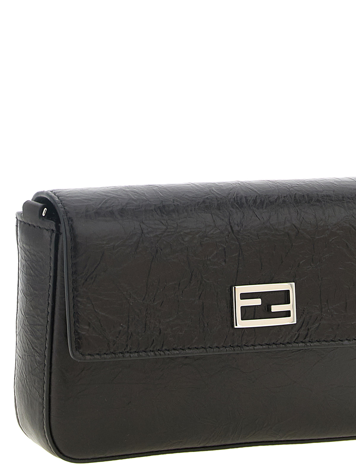 Fendi Black Calfskin Cardholder