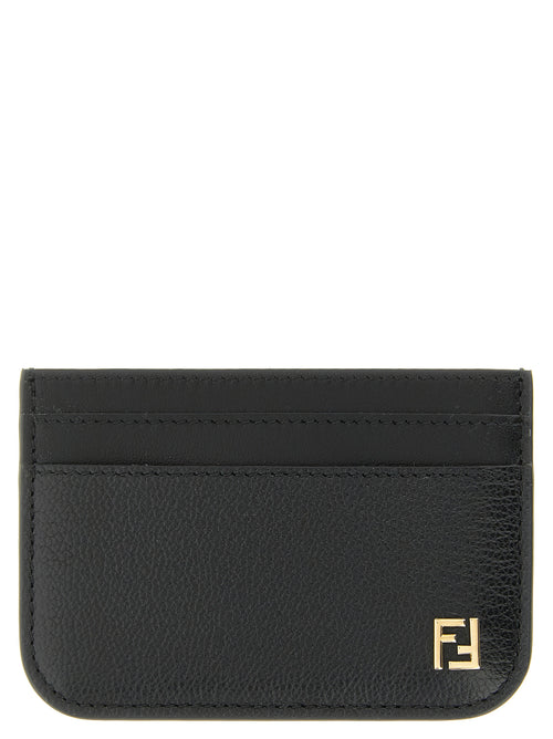 Fendi Black Calfskin Cardholder
