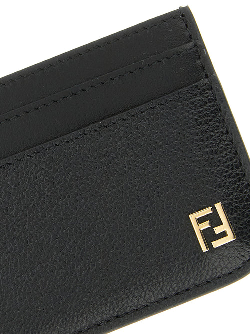 Fendi Black Calfskin Cardholder