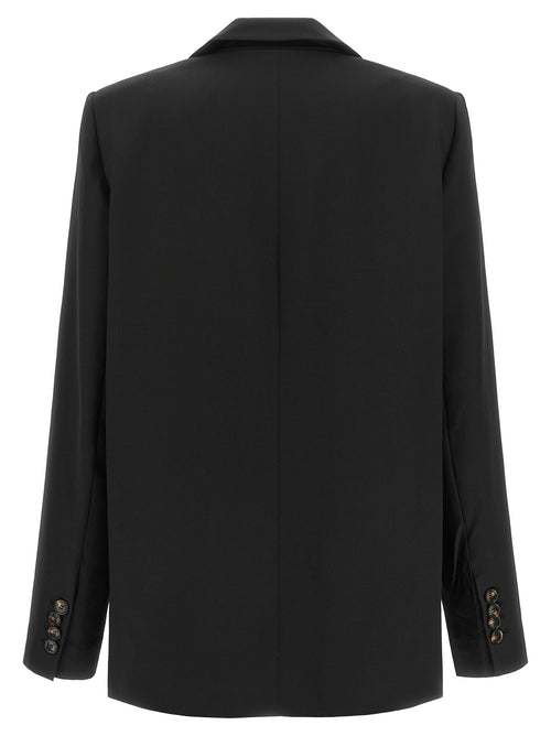 Ganni Black Polyester Blazer