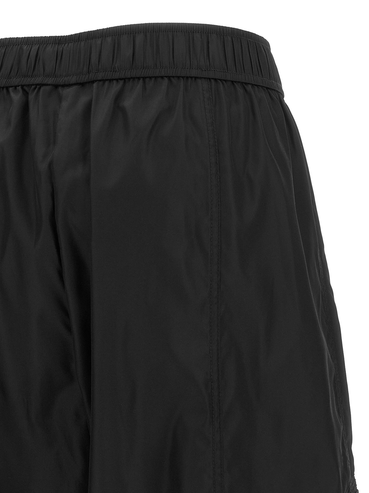 Ganni Black Recycled Polyamide Cargo Pants