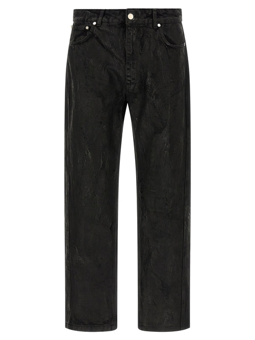 44 Label Group Black Cotton Jeans Denim