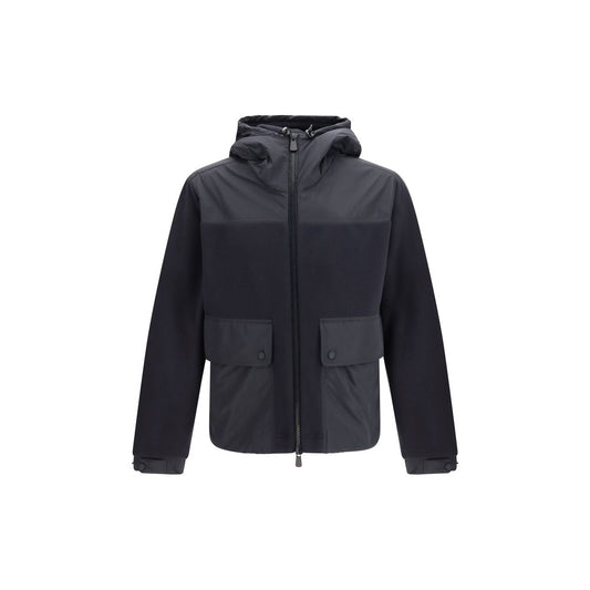 Moncler Grenoble Black Polyester Sweatshirt