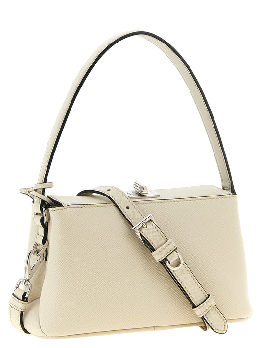 Prada White Calfskin Handbag