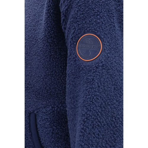 Napapijri Blue Recycled Polyester Sweatshirt