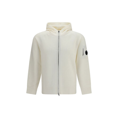 C.P. Company Beige Wool Oves Aries Hoodie