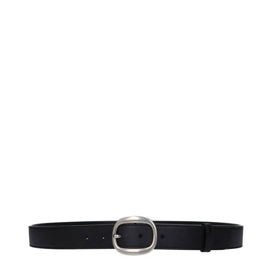 Tom Ford Black Leather Regular Belt