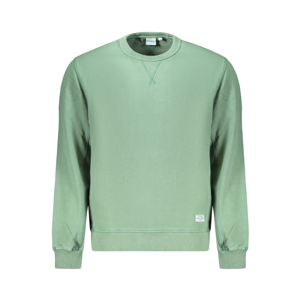 Pepe Jeans Green Cotton Men's Sweatshirt