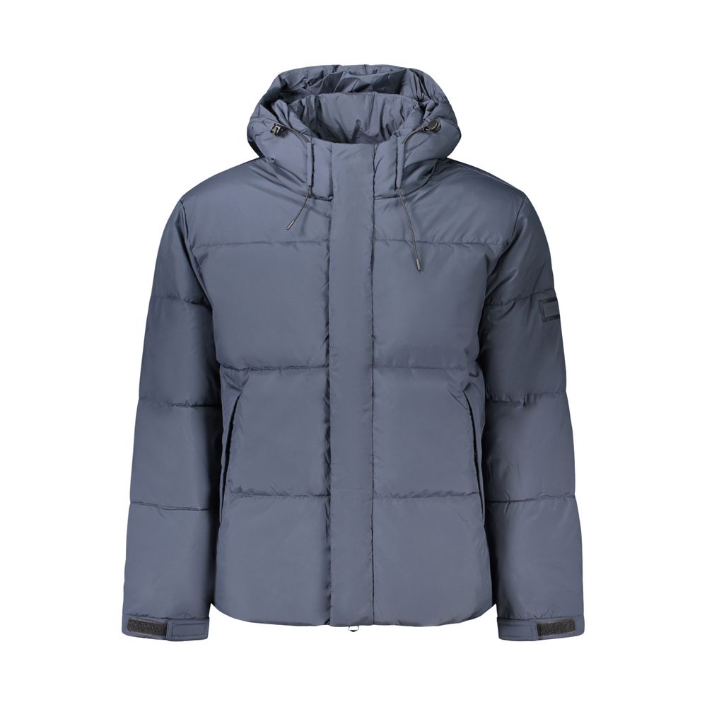 Pepe Jeans Blue Polyester Men's Jacket