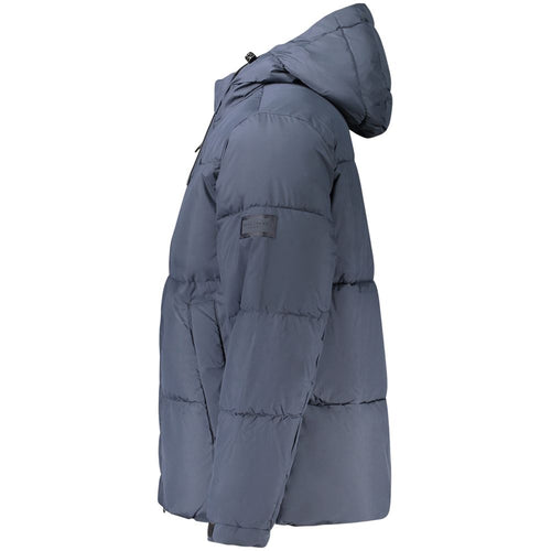 Pepe Jeans Blue Polyester Men's Jacket
