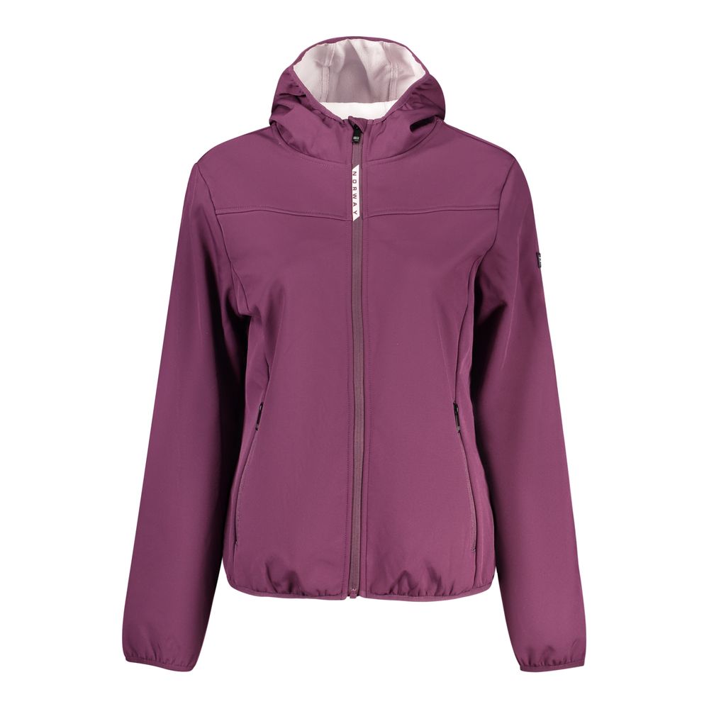 Norway 1963 Purple Polyester Women's Jacket