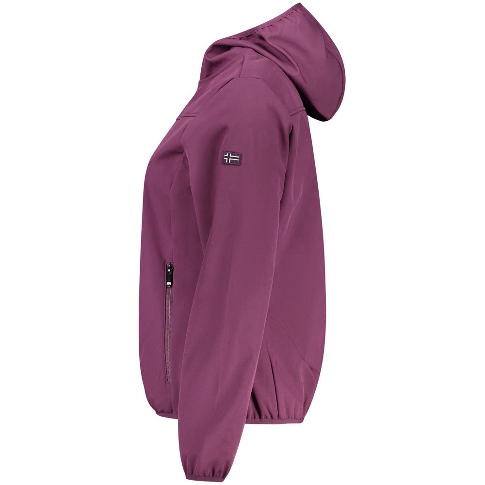 Norway 1963 Purple Polyester Women's Jacket
