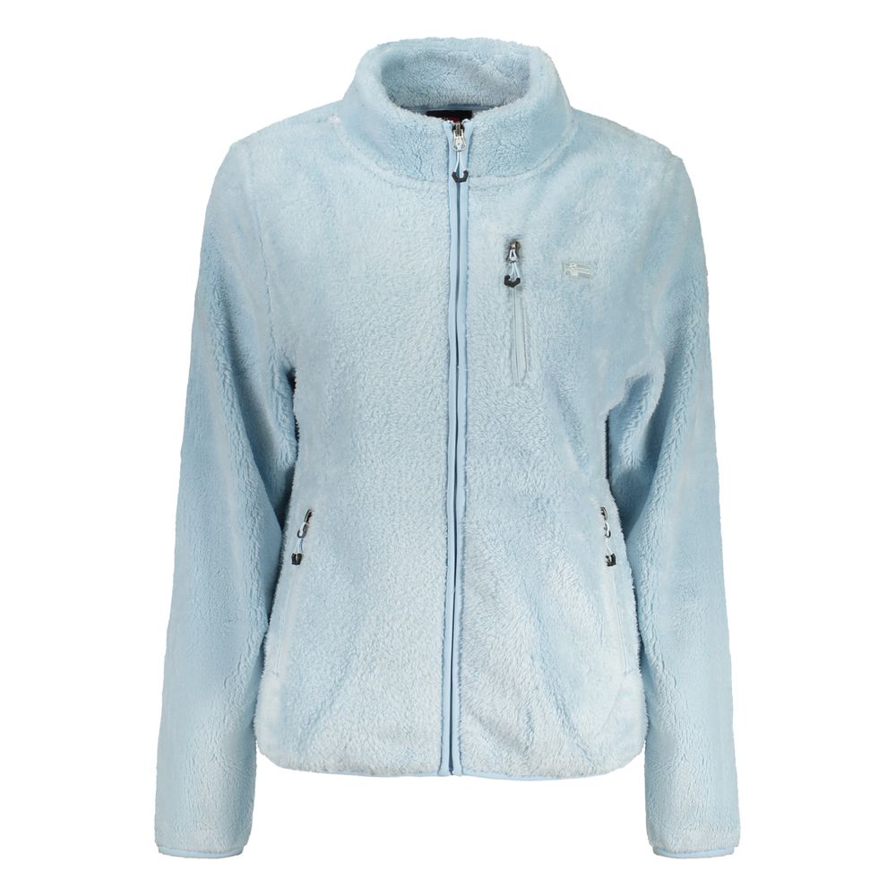 Norway 1963 Light Blue Polyester Womens Sweatshirt