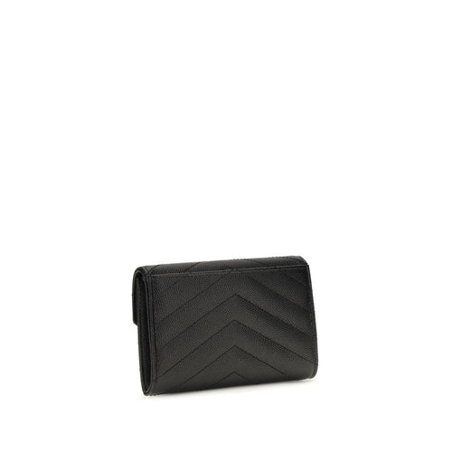 Saint Laurent Black Lamb Wallet