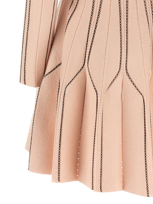Elisabetta Franchi Multicolor Viscose Short Dress