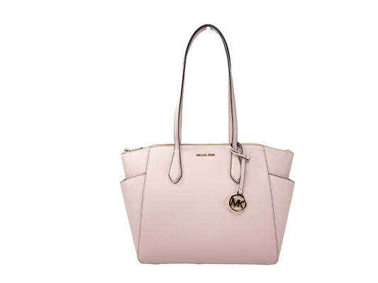 Michael Kors Marilyn Medium Powder Blush Signature Tote Bag