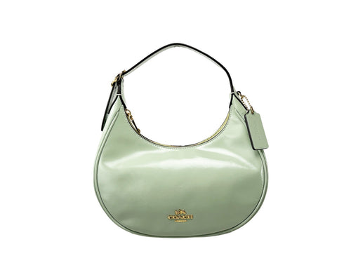 COACH Coach Emily Glazed Leather Shoulder Bag
