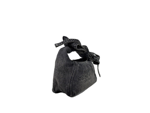 Marc Jacobs The Bow Denim Sack Bag Purse