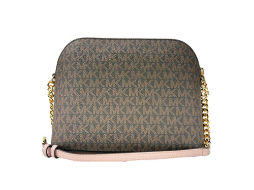 Michael Kors Jet Set Medium X Dome PVC Crossbody Bag