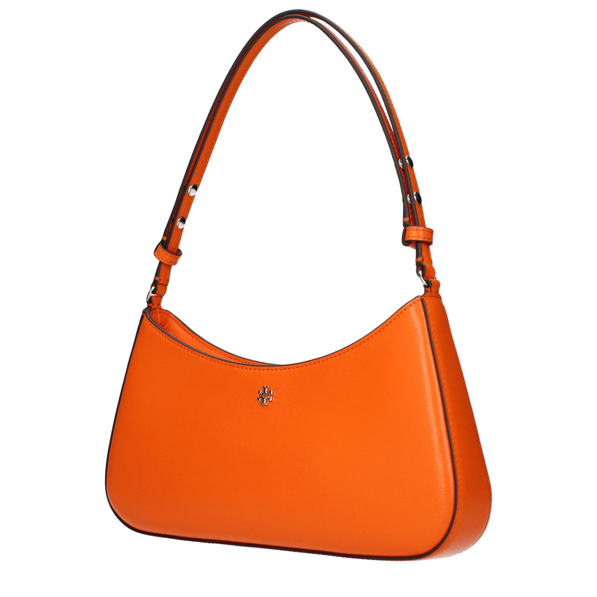 Tory Burch Orange Leather Shoulder Bag