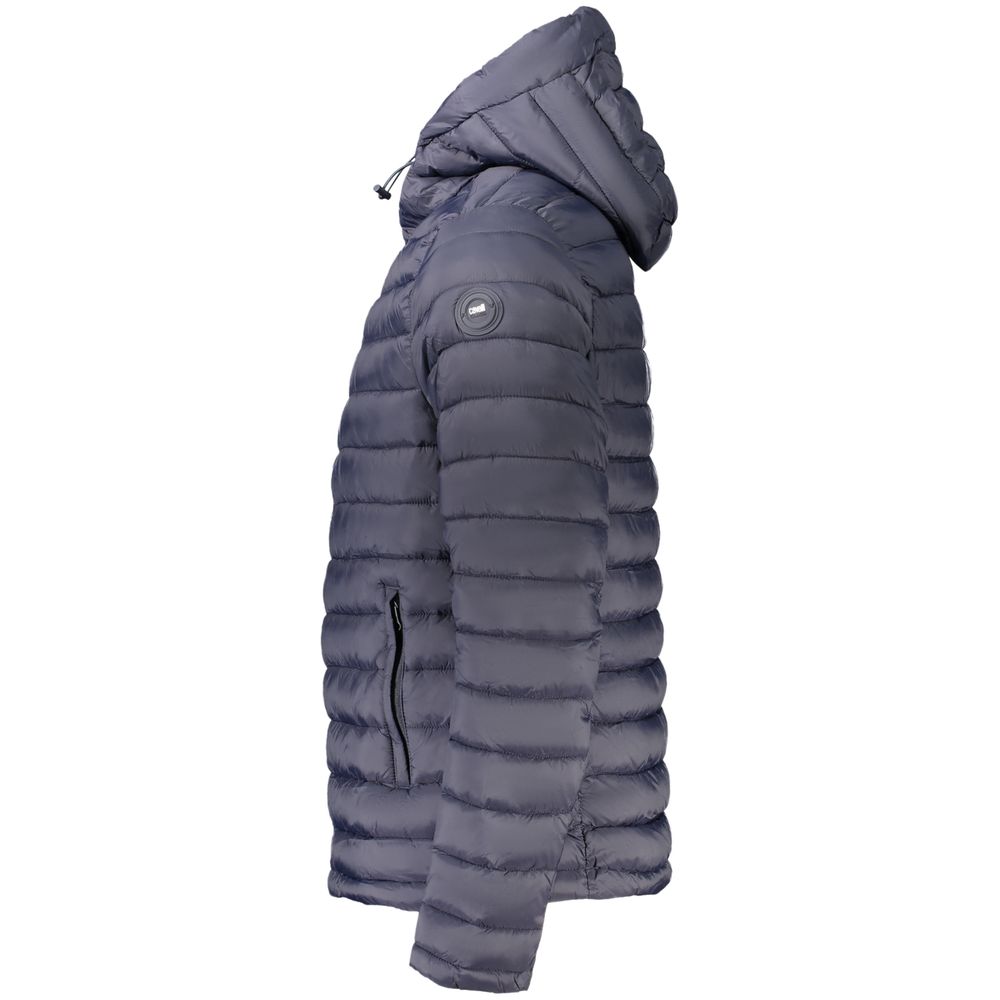 Cavalli Class Blue Polyamide Men's Jacket