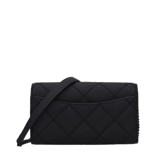 Tory Burch Black Leather Clutch Bag