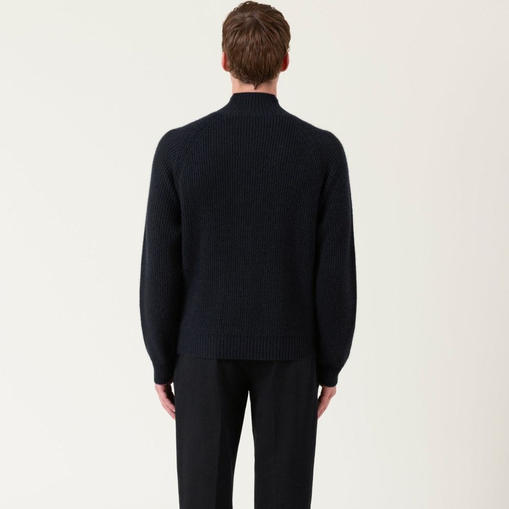 Autore Black Wool Cardigan