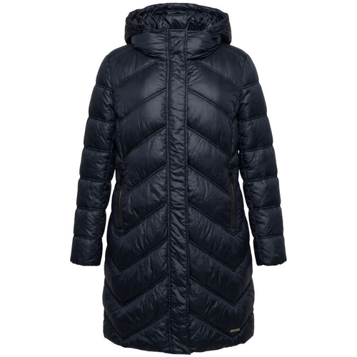 Baldinini Trend Blue Nylon Women Jacket