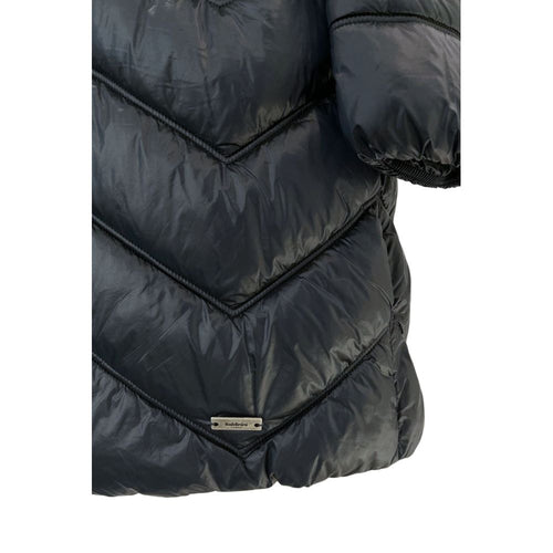 Baldinini Trend Blue Nylon Women Jacket