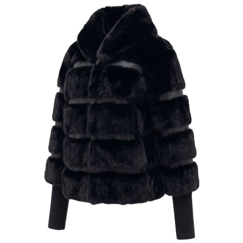 Baldinini Trend Black Polyester Women Jacket