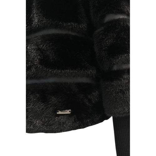 Baldinini Trend Black Polyester Women Jacket
