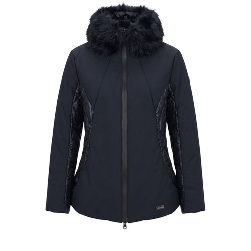 Baldinini Trend Blue Nylon Women Jacket