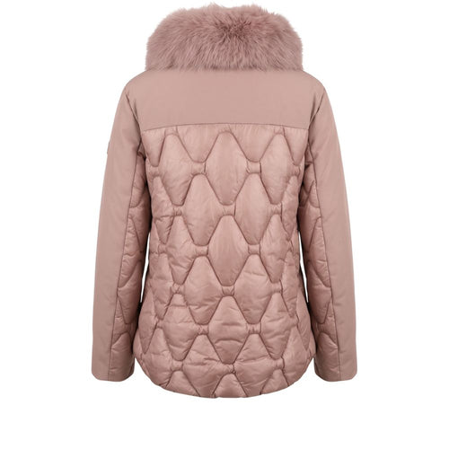 Baldinini Trend Pink Nylon Women Jacket