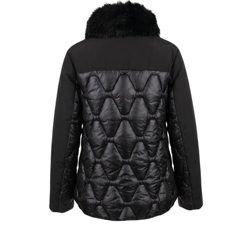 Baldinini Trend Black Nylon Women Jacket