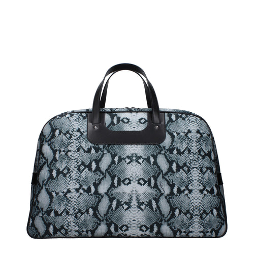 Roberto Cavalli Gray Fabric Luggage And Travel