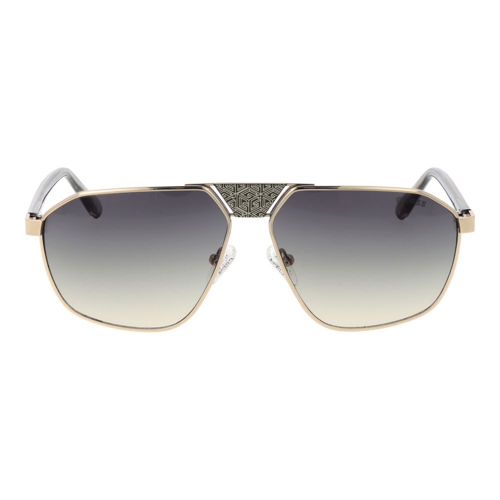 Guess Gold Metal Sunglasses