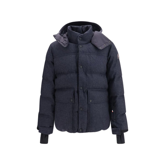 Moncler Grenoble Blue Wool Oves Aries Jacket