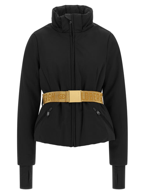 GOLDBERGH Black Polyamide Shell Jacket