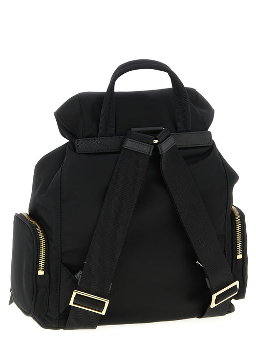 Prada Black Recycled Polyamide Backpack