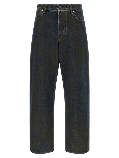 Stone Island Blue Cotton Jeans Denim