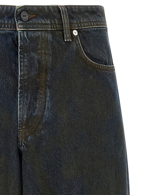 Stone Island Blue Cotton Jeans Denim