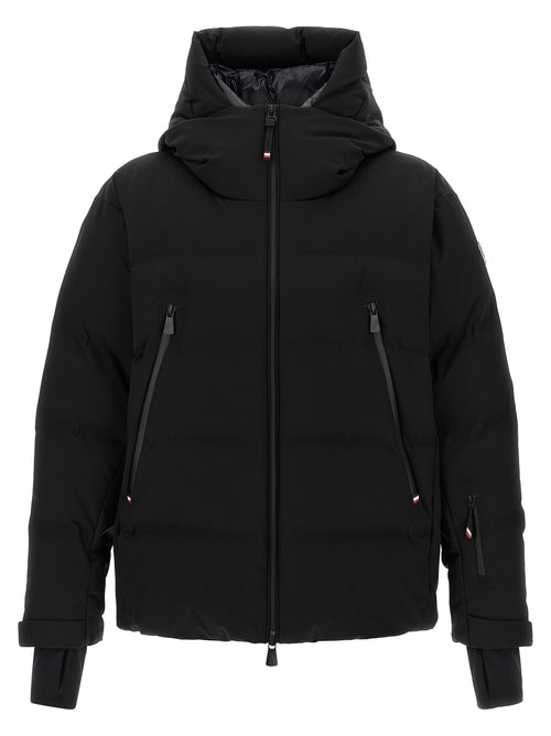 Moncler Grenoble Black Polyamide Full-Length Jacket