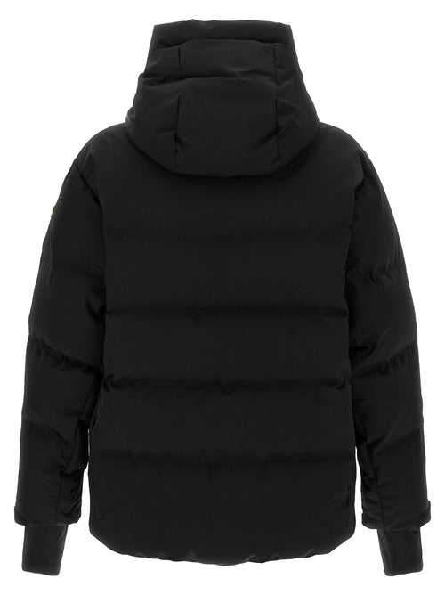 Moncler Grenoble Black Polyamide Full-Length Jacket