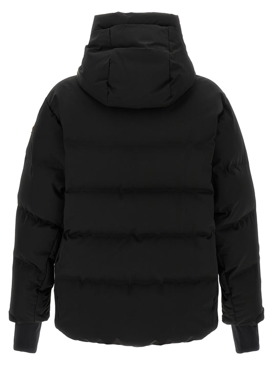 Moncler Grenoble Black Polyamide Full-Length Jacket