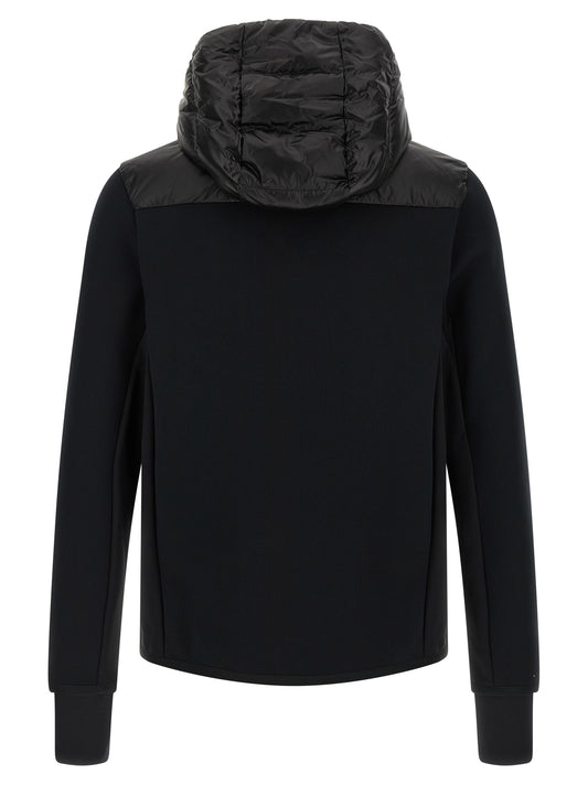 Moncler Grenoble Black Polyamide Sweatshirt