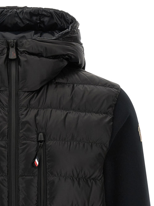 Moncler Grenoble Black Polyamide Sweatshirt