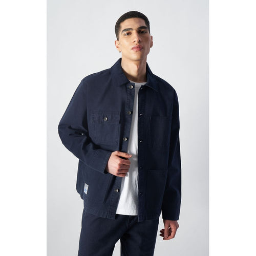 Champion Navy Blue Cotton Bomber
