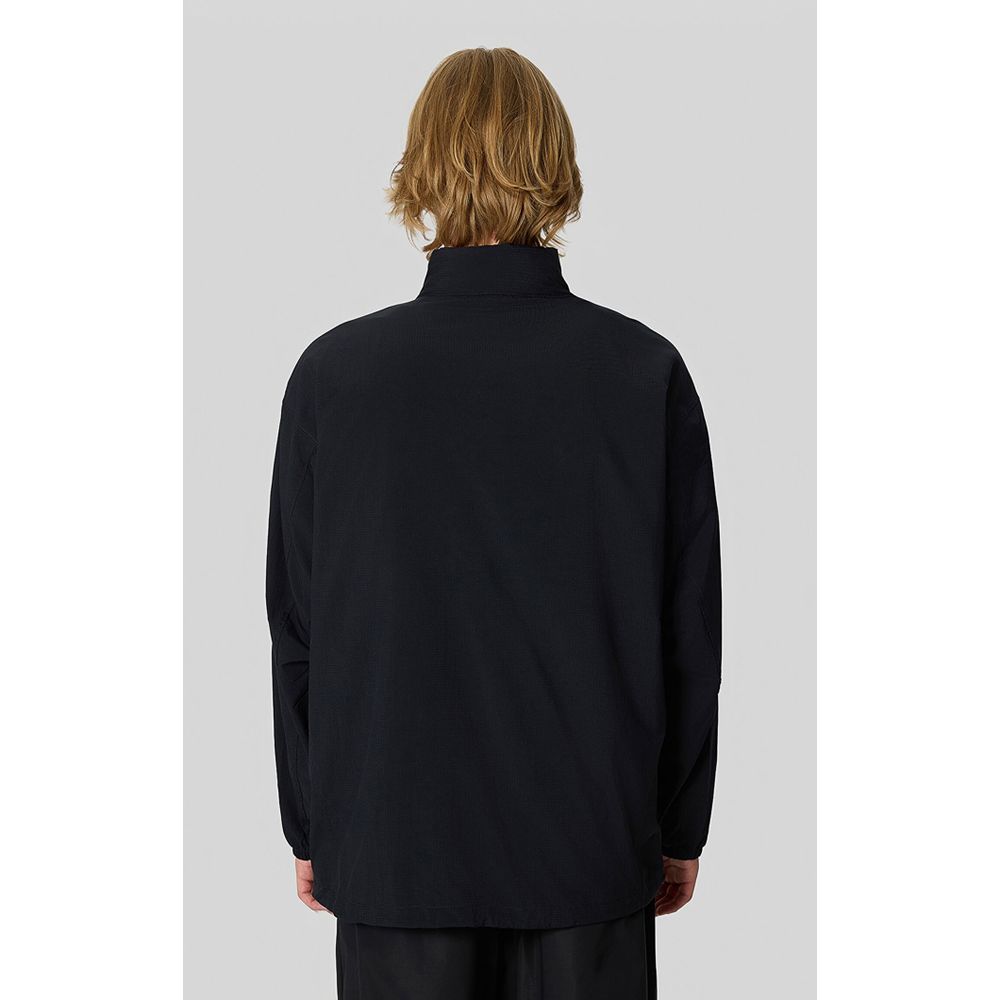 Champion Navy Blue Polyamide Bomber